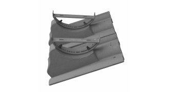 Güvenlik Basamak Kiremiti Eğim Parçası